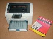 HP LaserJet 1022 and Staples SL5041 Transparency Film