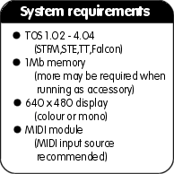 Main features