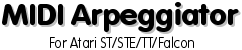 MIDI Arpeggiator