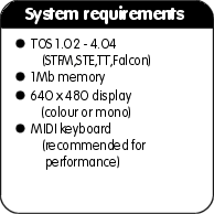System requirements