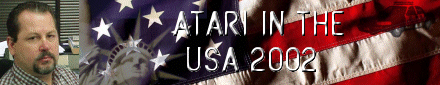 [Del's Atari in the USA 2002 banner]