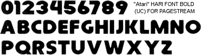 [Image: Atari font]