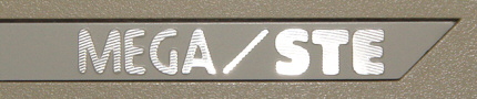 [Photo: Mega STE badge]