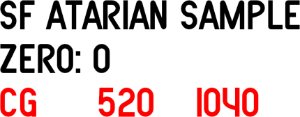 [Image: SF Atarian sample]