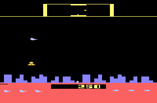 [Screen-shot: VCS2600 Defender]