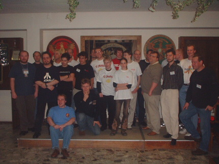 [Photo: Group pose]