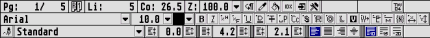 [Screen-shot: Tool bar]