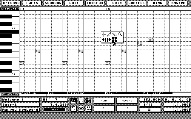 IMS keyedit screen