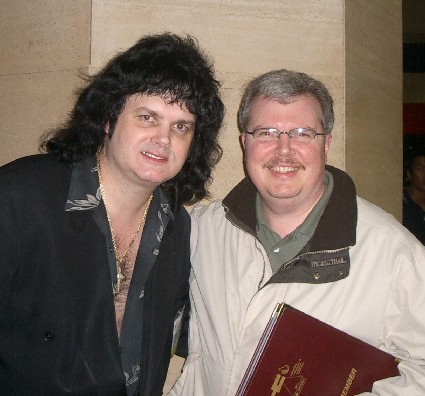 Jimmy Hotz and Tim Conrary at NAMM 2004 