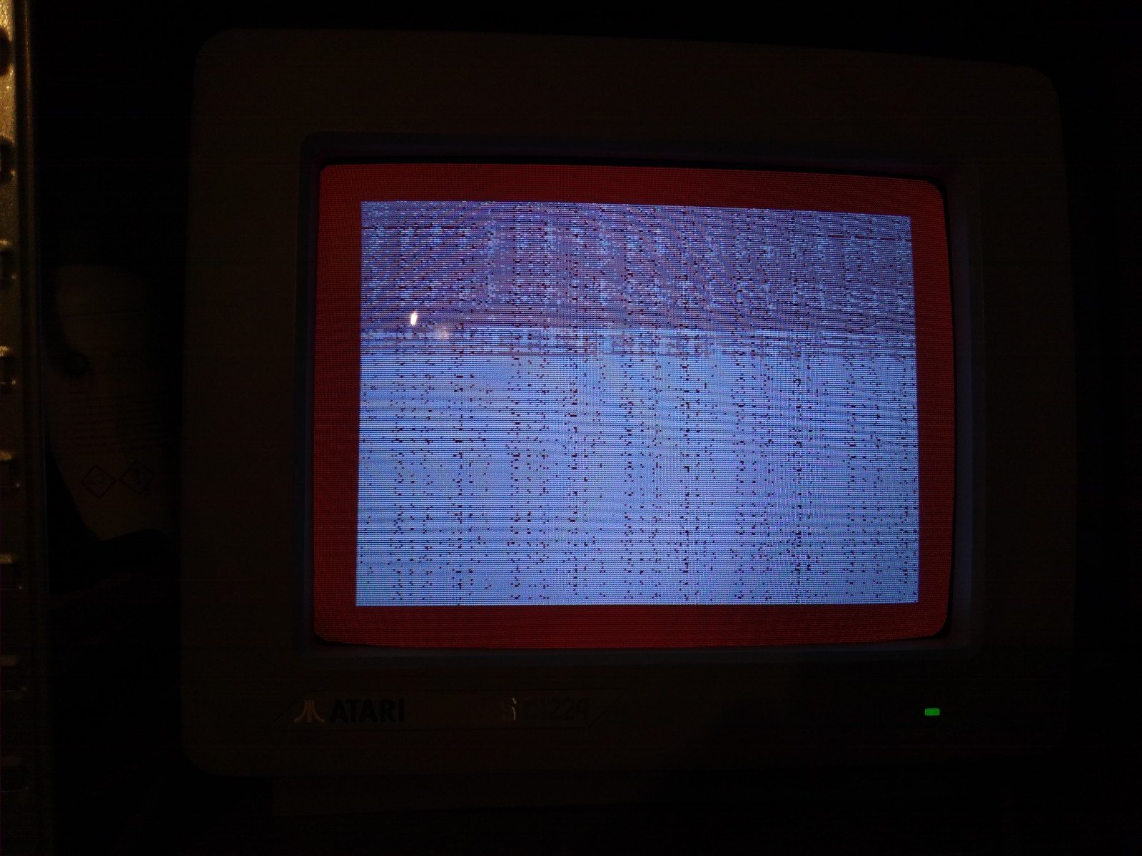 Diagnostics screen output