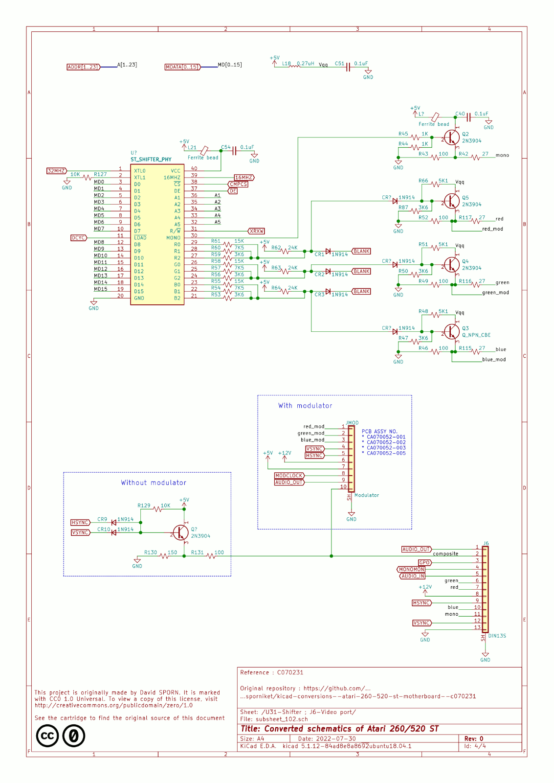 subsheet_102-U31-Shifter ; J6-Video port.png